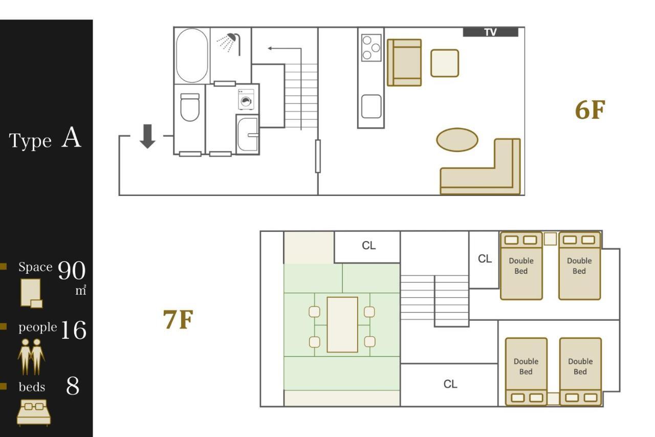 Grandouce Shinsaibashi-Higashi Apartment Osaka Ngoại thất bức ảnh